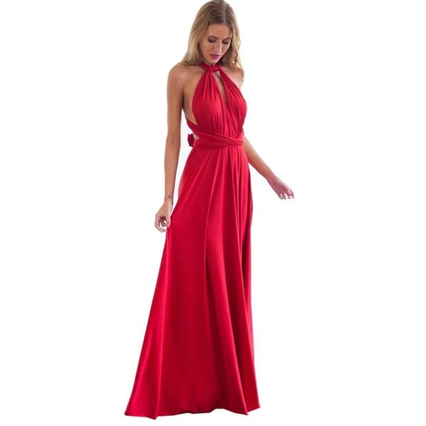 Women Multiway Wrap Convertible Boho Maxi Club - Image 2