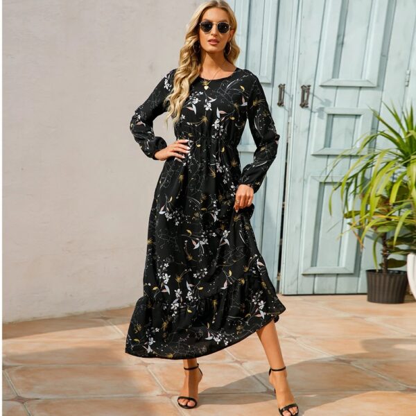 Sping Summer Bohemian Women Maxi Dress