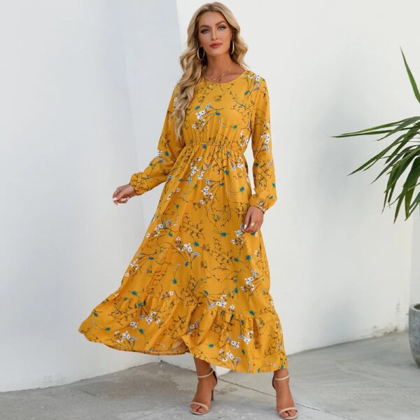 Sping Summer Bohemian Women Maxi Dress - Image 4